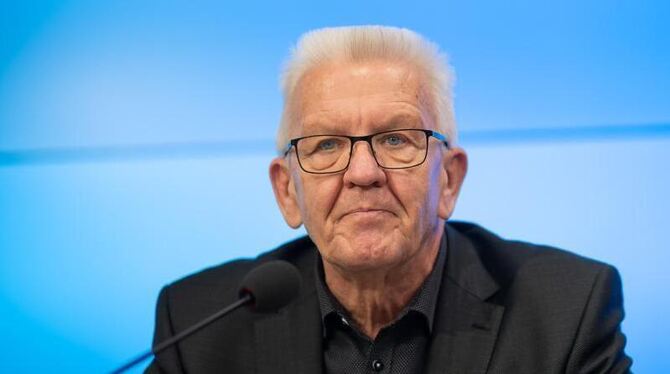 Baden-Württembergs Ministerpräsident Winfried Kretschmann (Grüne)