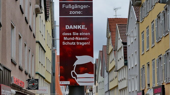 Hinweis auf die Maskenpflicht