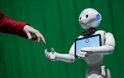 Roboter, die auf Menschen reagieren und ihnen helfen können, sind nur eine Anwendung für Künstliche Intelligenz.  FOTO: HEIMKEN/