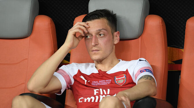 Beim FC Arsenal aussortiert: Mesut Özil.  FOTO: DEDERT/DPA