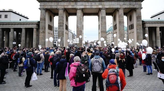Demonstration in Berlin