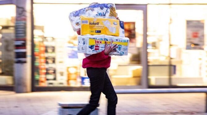 Toilettenpapier im Trend