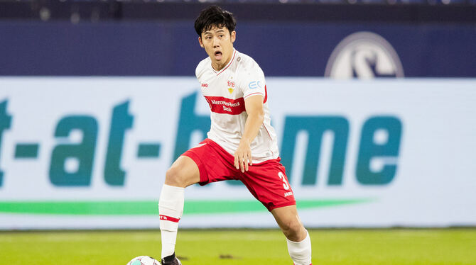 Bis 2024 beim VfB: Wataru Endo bleibt in Stuttgart. FOTO: WELLER/WITTERS