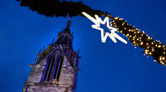 Die Marienkirche lockt mit musikalischen Abendandachten.  FOTO: NIETHAMMER