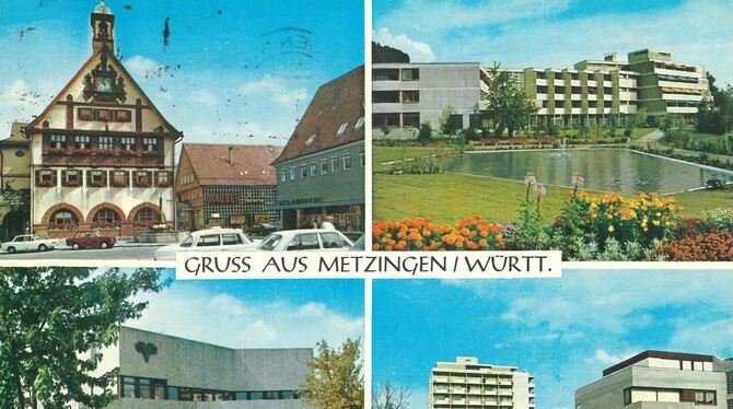 Ende der 60er- und Anfang der 70er-Jahre waren Betonbauten modern, von denen es auch in Metzingen einige gibt.  FOTO: STADTARCHI