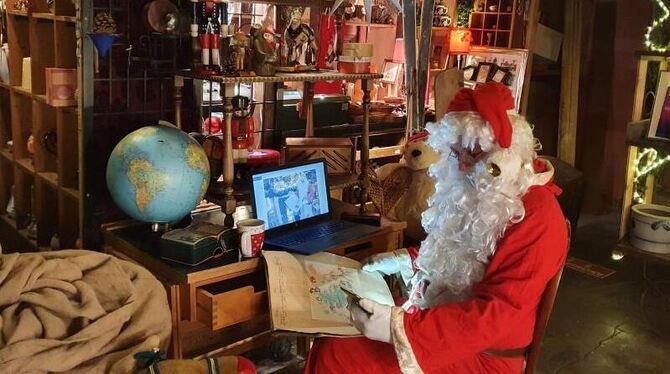 Weihnachtsmann digital