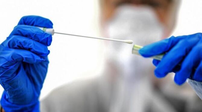 Abstrichstäbchen für Corona-Test