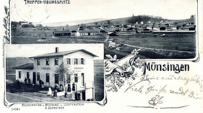 Die Geschäfte liefen gut – bis der Erste Weltkrieg kam. Der damalige Eigentümer Johann Schneider ging pleite.  FOTO: SAMMLUNG LE