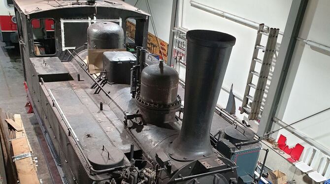 Auch Loks müssen zum »TÜV«.  FOTO: VEREIN