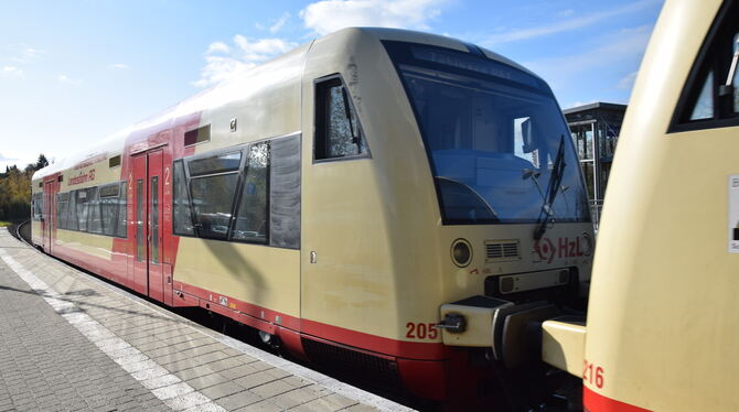Der neue Fahrplan betrifft auch Züge der Hohenzollerischen Landesbahn. Foto: Lenschow
