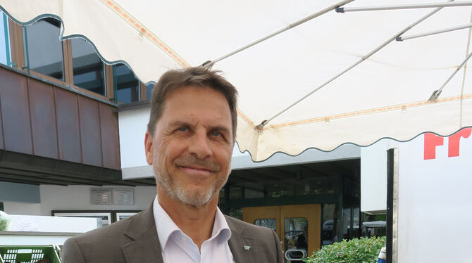 Christof Dold ist seit 2005 Bürgermeister von Pliezhausen. Er bewirbt sich 2021 um eine weitere Amtszeit. FOTO: KLEIN