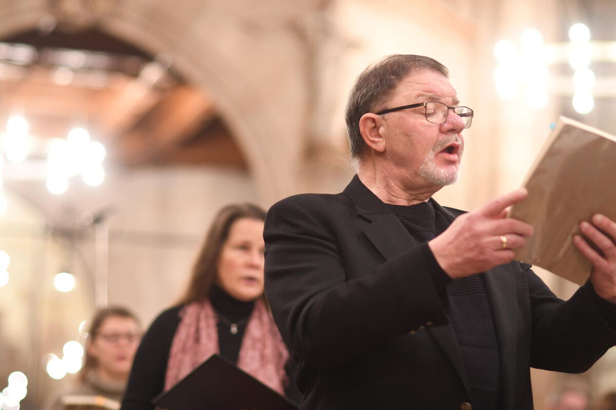 Wenn die Kantorei der Marienkirche Bachs Weihnachtsoratorium singt, wird die ganze Wucht des Werkes spürbar.