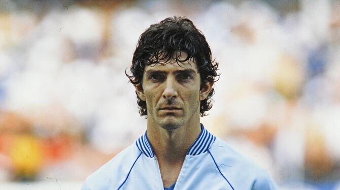 Erzielte im WM-Finale 1982 gegen Deutschland das 1:0 für Italien:  Paolo Rossi. FOTO: WITTERS