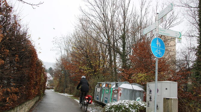 Radfahren soll in Dettingen auf Routen durchgängig gut möglich sein. FOTO: OECHSNER