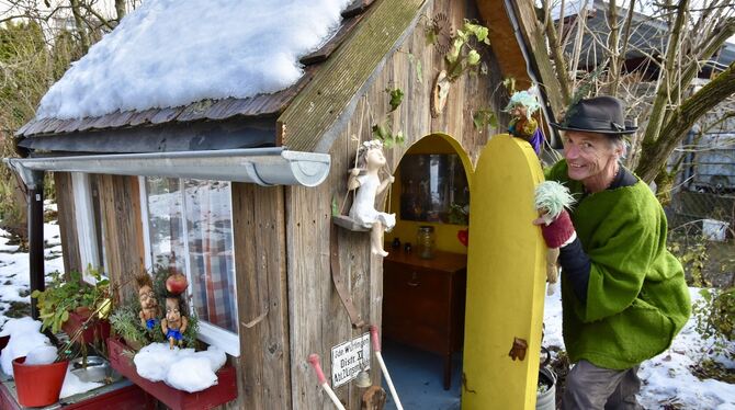 Wolfgang Kauter vom Figuren-Theater »Kauter und Sauter« hat sich zusammen mit dem GEA etwas ganz Besonderes einfallen lassen: Ei Wolfgang Kauter vom Figuren-Theater »Kauter und Sauter« hat sich zusammen mit dem GEA etwas ganz Besonderes einfallen lassen: Ei