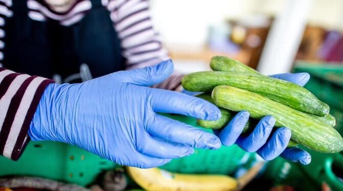 Zum Erntedankfest kam eine große Menge an Lebensmittel-Spenden bei der Reutlinger Tafel an. Zum Erntedankfest kam eine große Menge an Lebensmittel-Spenden bei der Reutlinger Tafel an.