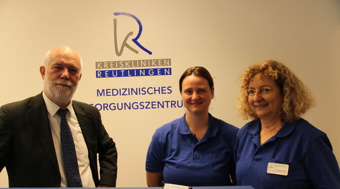 Bei der Eröffnung des Gesundheitszentrums vor gut einem Jahr war Friedemann Salzer noch Geschäftsführer der Kreiskliniken. Inzwi