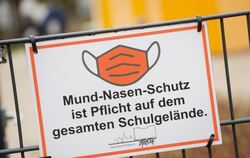 Hinweis auf die Maskenpflicht