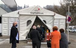 Start im Corona-Impfzentrum Tübingen