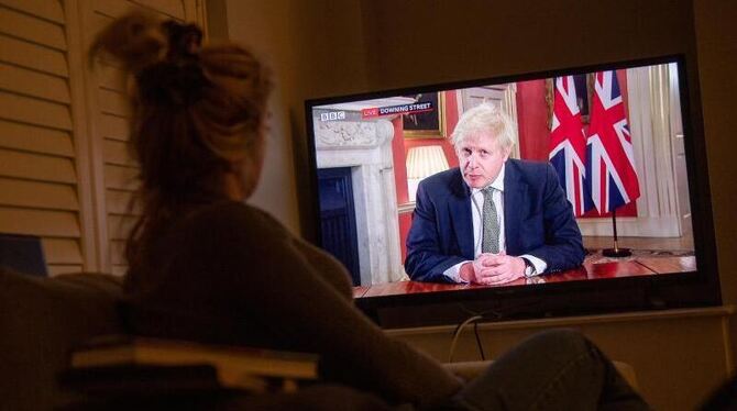 TV-Ansprache von Boris Johnson TV-Ansprache von Boris Johnson