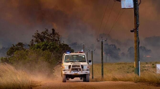 Buschbrände in Australien Buschbrände in Australien
