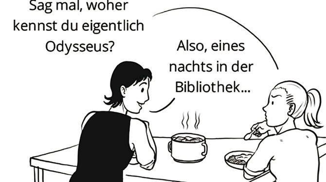 Ungewöhnliche Wissensvermittlung an der Uni: Ursula Offenberger und ihr Team nutzen die Möglichkeiten eines Comics.  GEA-REPRO