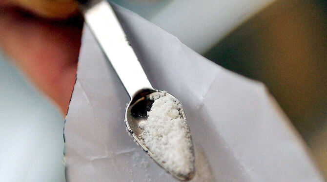 Kokain kommt auch aus Wuppertal nach Reutlingen.   FOTO: RAIN/DPA