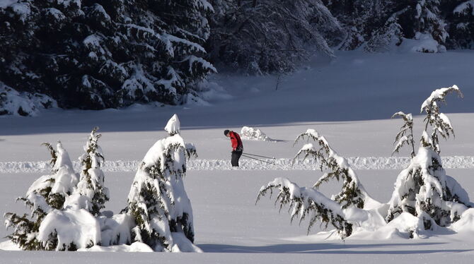 Ideale Wintersportbedingungen auf der ALb