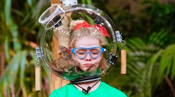 Zoe Saip bei der RTL-Dschungel-Show