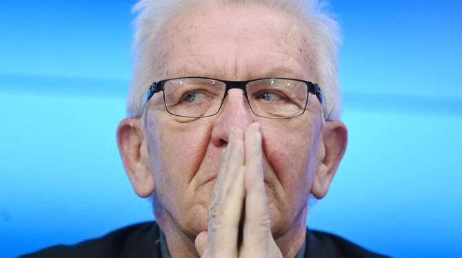 Baden-Württembergs Ministerpräsident Winfried Kretschmann (Grüne) Baden-Württembergs Ministerpräsident Winfried Kretschmann (Grüne)