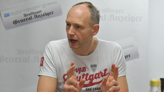 Christian Riethmüller sieht die Rechte der Mitglieder mit Füßen getreten. FOTO: MEYER Christian Riethmüller sieht die Rechte der Mitglieder mit Füßen getreten. FOTO: MEYER