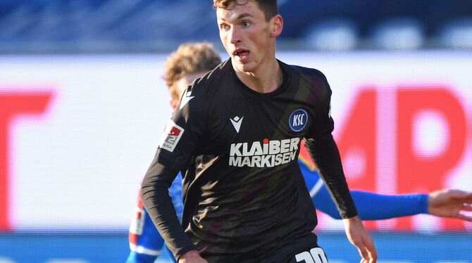 Ein Schwabe in Baden: Der Holzelfinger Benjamin Goller spielt beim mittlerweile in Aufstiegsnähe angekommenen Karlsruher SC gera