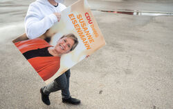 Ein Wahlplakat von Susanne Eisenmann
