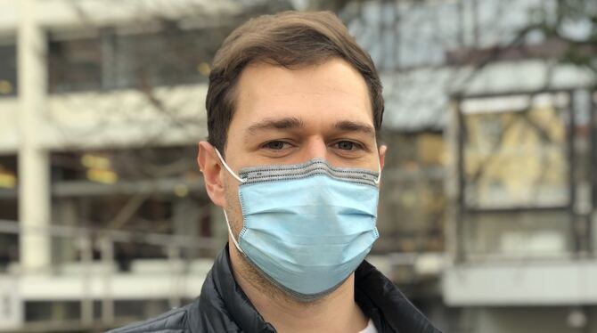 Kevin Erhard war einen Tag vor dem Lockdown beim Friseur. Nun macht er sich Sorgen um die Betreiber.