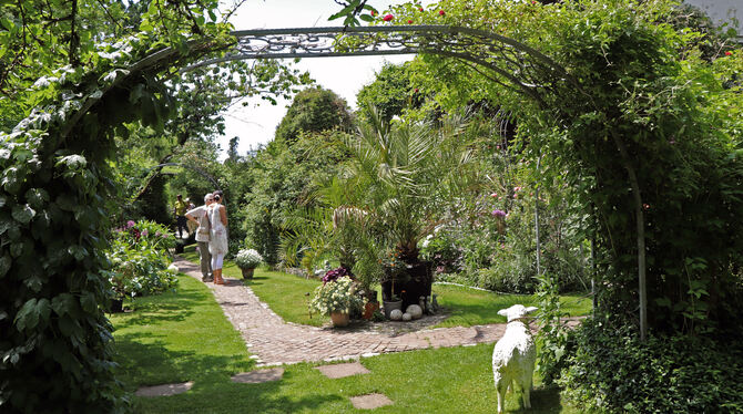 Gartenbesitzer öffnen ihre Oasen: Besucher können öffentliche Grünanlagen und private Gärten anschauen.  ARCHIVFOTO: BLOCHING