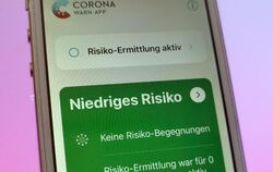 Corona-Warn-App auf einem iPhone 5s