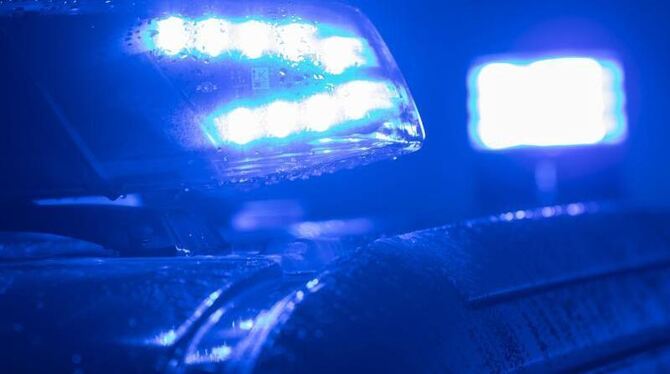 Blaulicht der Polizei Blaulicht der Polizei