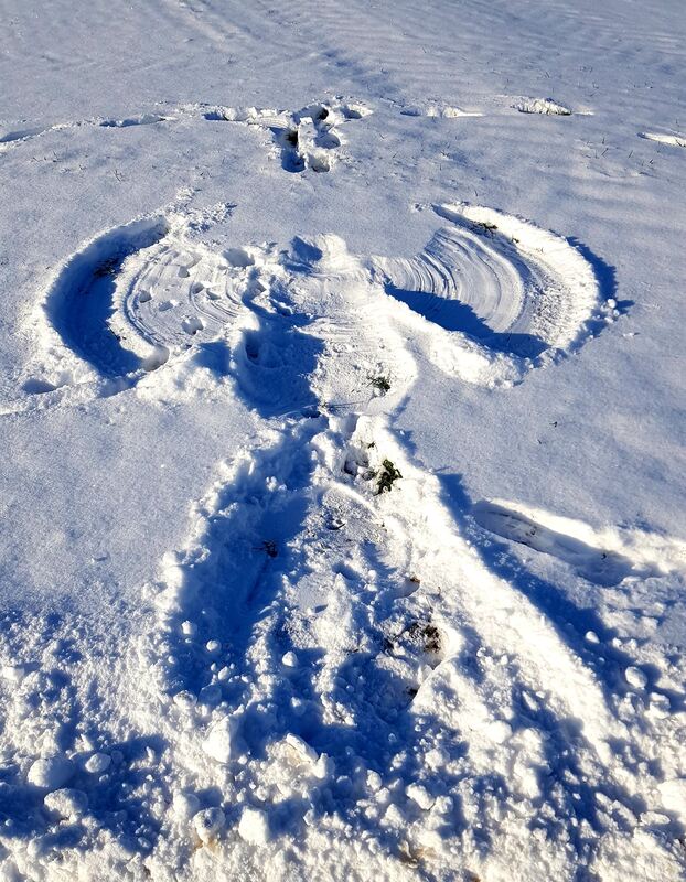 Schnee-Engel Walddorfhäslach