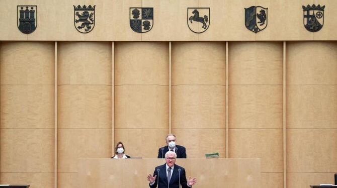 Steinmeier spricht im Bundesrat