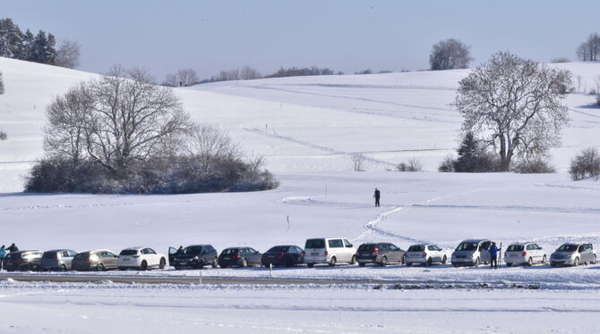 Loipenstart in Undingen