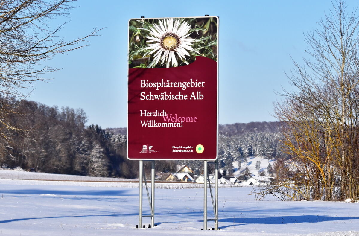 In Ehestetten beginnt das Biosphärengebiet