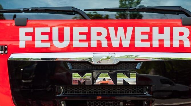Ein Feuerwehrfahrzeug