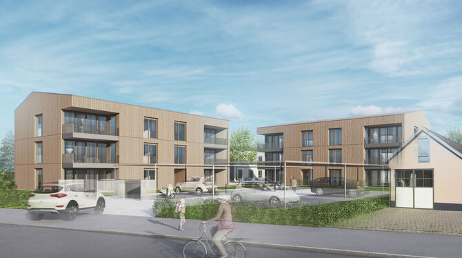 Das neue Pflegeheim in Willmandingen kann gebaut werden. Der Gemeinderat hat dem Bauantrag zugestimmt.  VISUALISIERUNG: BAMBERG