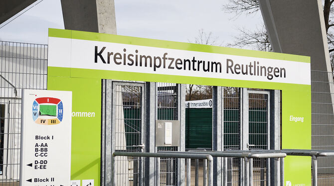 Kreisimpfzentrum Kreuzeichestadion Reutlingen