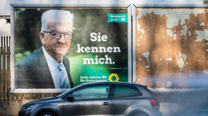 Wahlplakat Winfried Kretschmann