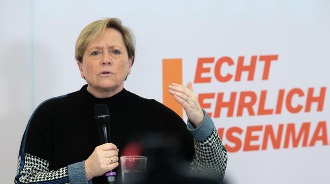 Baden-Württembergs Kultusministerin Susanne Eisenmann (CDU) Baden-Württembergs Kultusministerin Susanne Eisenmann (CDU)