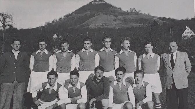 Zeitdokument: die A-Jugend der Fußballabteilung in der Saison 1951/1952. FOTO: VEREIN