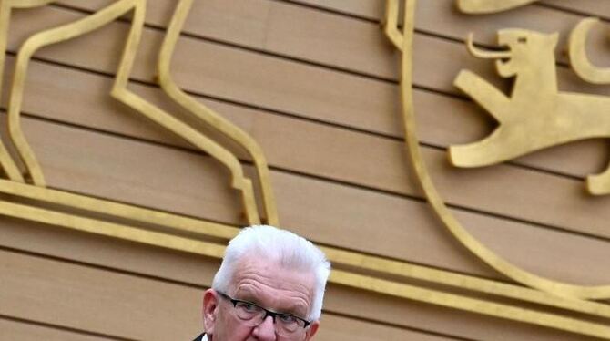 Winfried Kretschmann spricht Winfried Kretschmann spricht