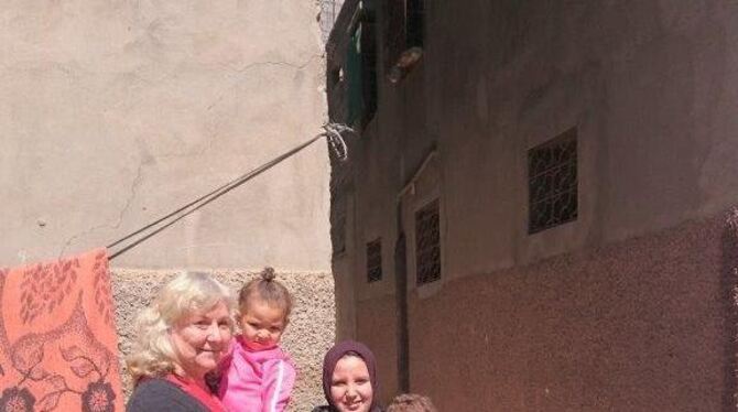 Schon seit vielen Jahren kommt Eva Wied nach Marokko.
