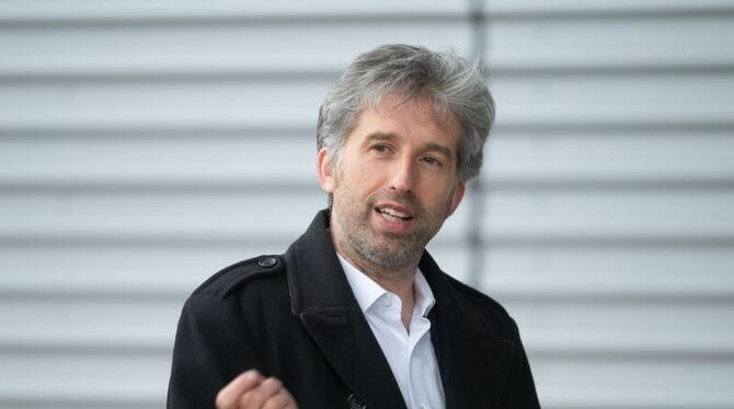 Boris Palmer gestikuliert Boris Palmer gestikuliert